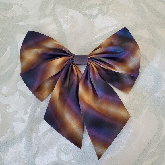 Lafayette 148 New York Sleeveless blouse, brown/navy, Size 12 - Picture 9 of 10